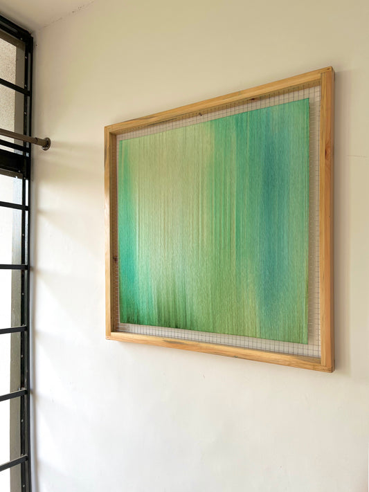 ZANA - FIBER ART PAINTING