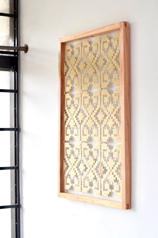 LABYRINTH - HANDMADE WOVEN ART