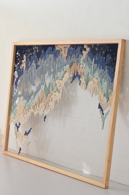 SAPPHIRE - WALL ART