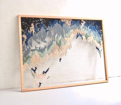 SAPPHIRE - WALL ART