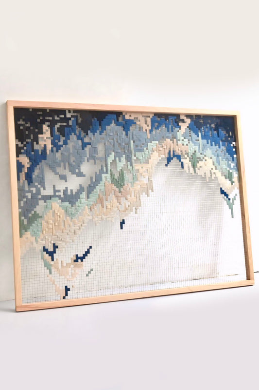 SAPPHIRE - WALL ART