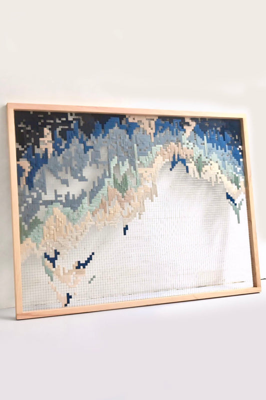 SAPPHIRE - WALL ART